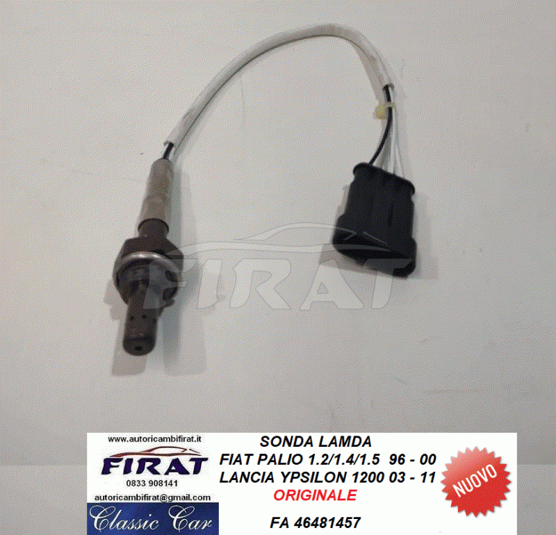SONDA LAMDA FIAT PALIO - LANCIA YPSILON (46481457)